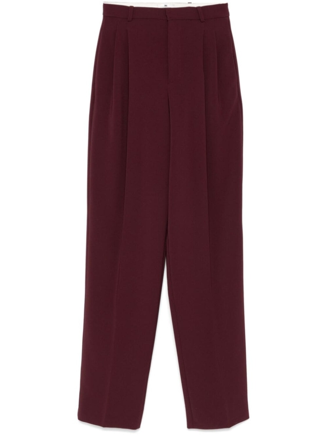 

Креповые брюки Elisabetta Franchi, красный