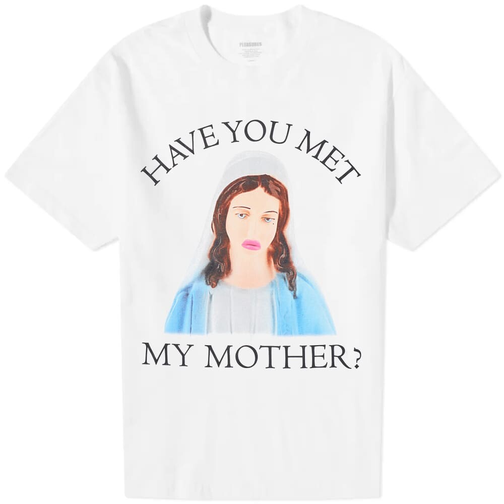 

Футболка Pleasures Mother, белый
