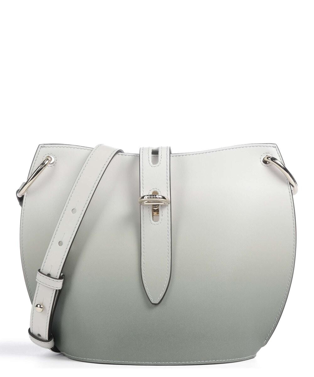 

Сумка через плечо Unica Mini из мелкозернистой кожи Furla, зеленый