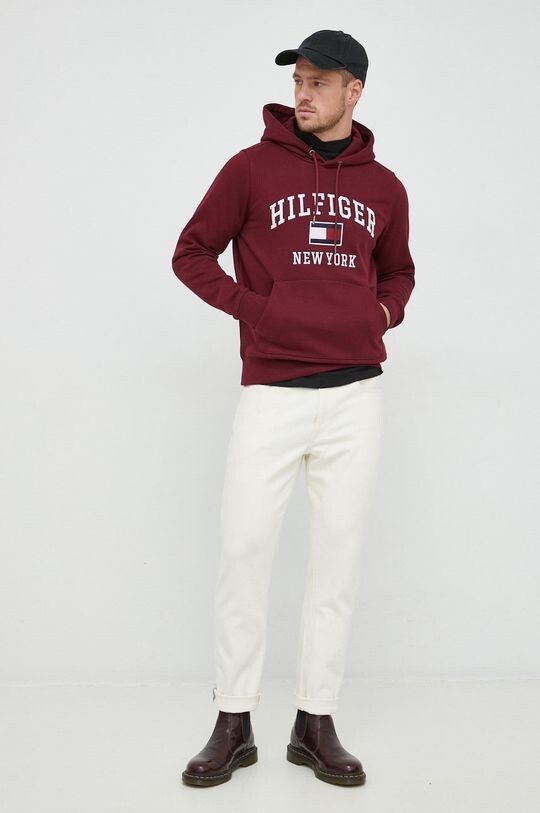 

Толстовка Tommy Hilfiger, бордовый, Красный