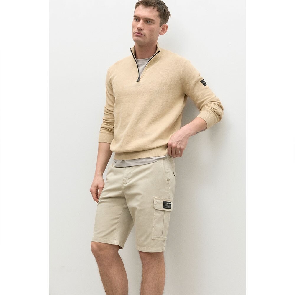

Свитер Ecoalf Pino Half Zip, бежевый