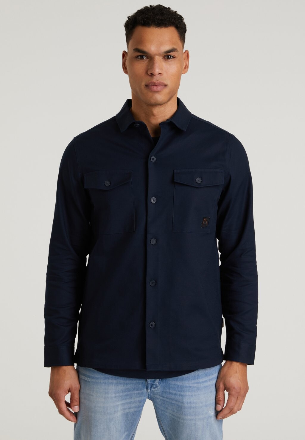 

Рубашка ETIC SMART CHASIN', цвет dark blue