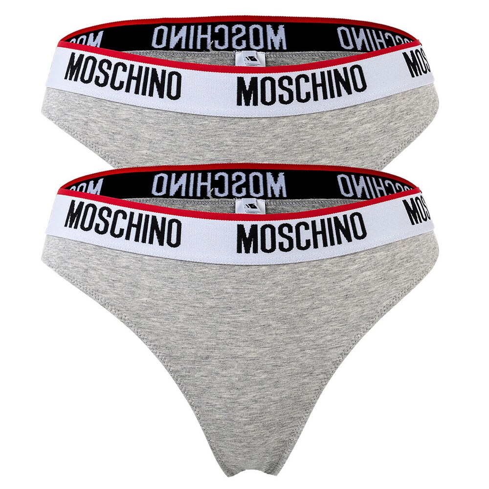 

Трусики Moschino, пестрый серый