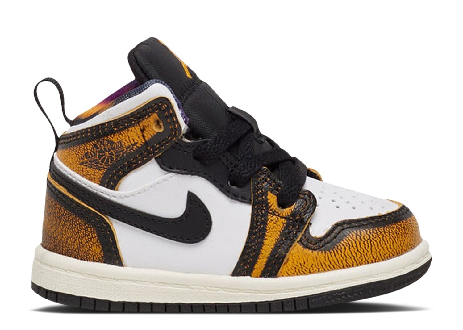 

Кроссовки Air Jordan Air Jordan 1 Mid Se Td 'Wear-Away - Taxi', черный