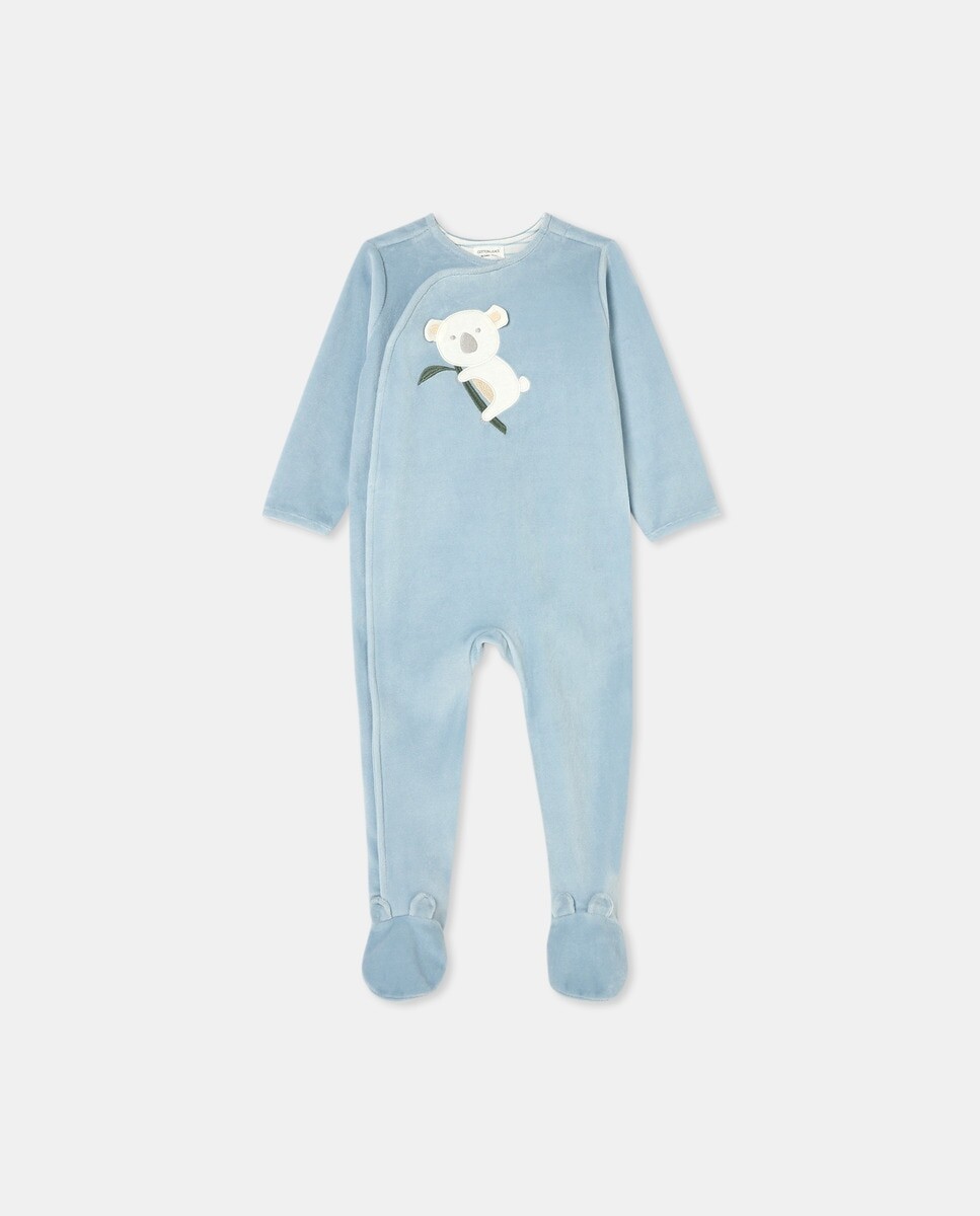 

Пижама для мальчика Cotton Juice, синий