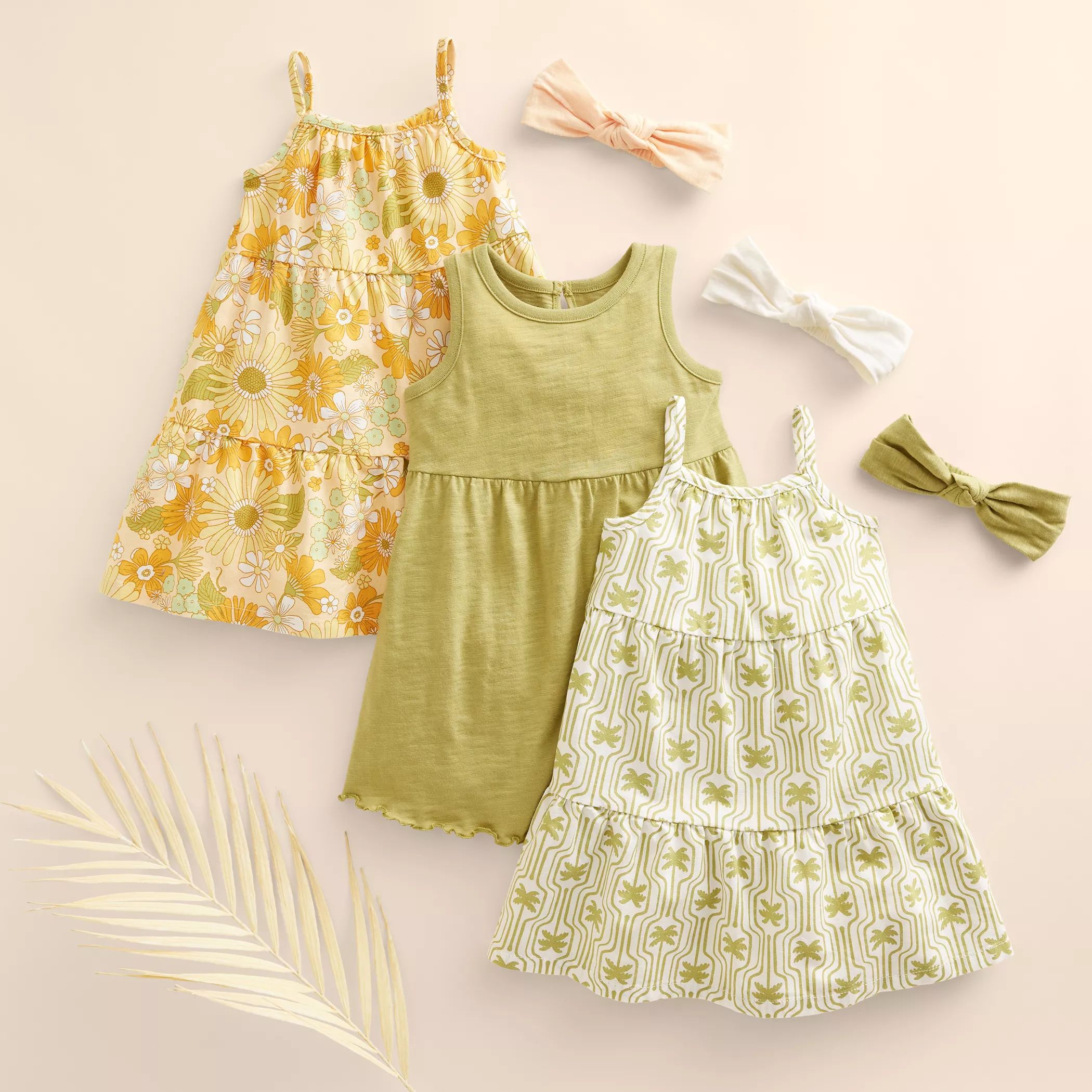 

Многоярусное тканое платье Little Co. для малышей и малышей от Lauren Conrad Little Co. by Lauren Conrad