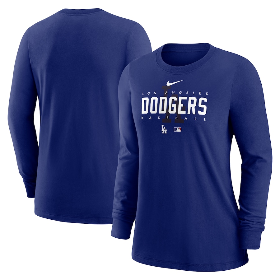 

Футболка с длинным рукавом Nike Los Angeles Dodgers, роял