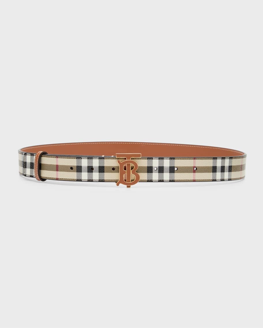 

Ремень в клетку TB Burberry
