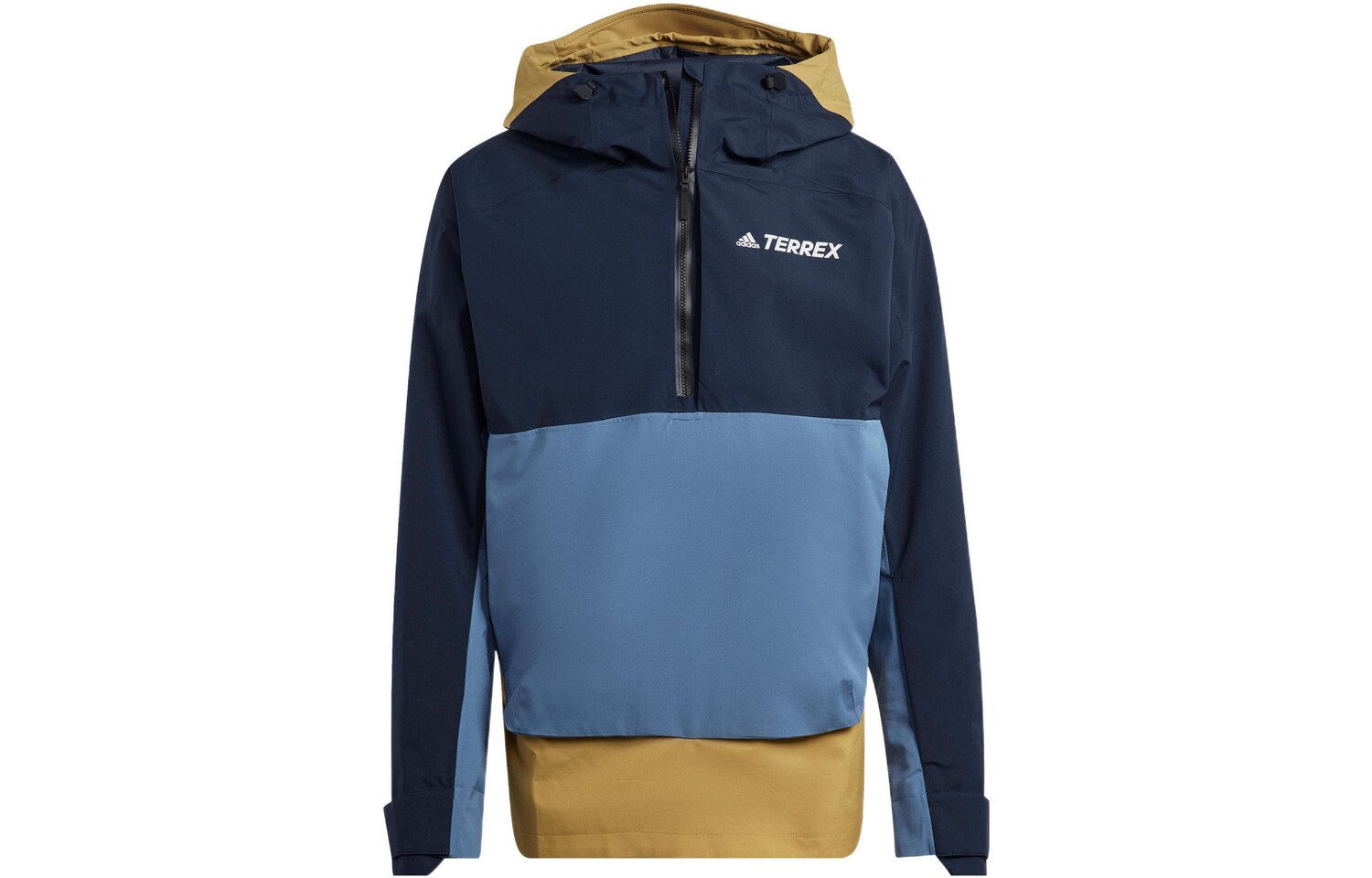 Лыжная куртка мужская черная Adidas, черный