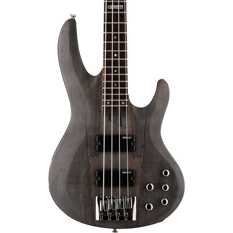 

Басс гитара ESP LTD B-204SM B Series Bass Guitar, Spalted Maple Top, See Thru Black Satin