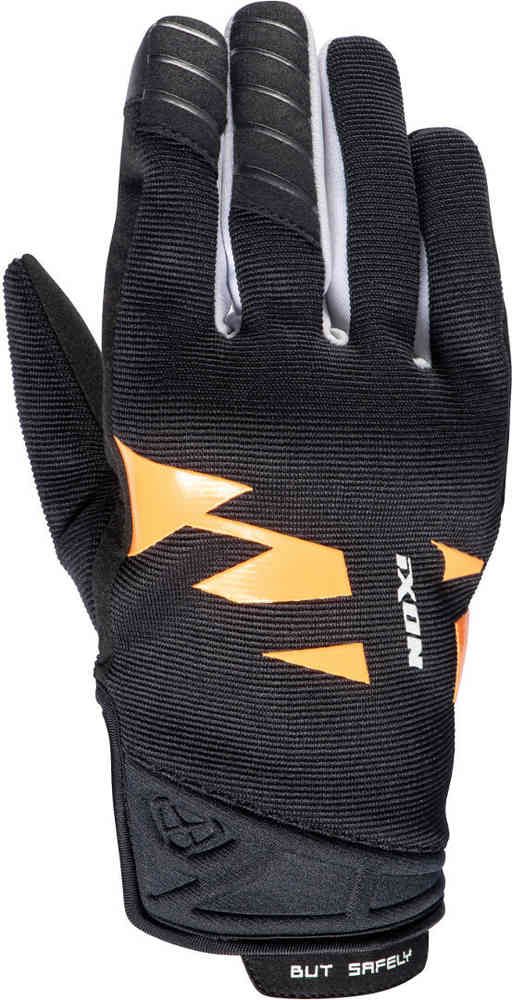 Мотоциклетные перчатки MS Fever Ixon, черный/белый/оранжевый перчатки ixon ms fever мотоциклетные черно красные