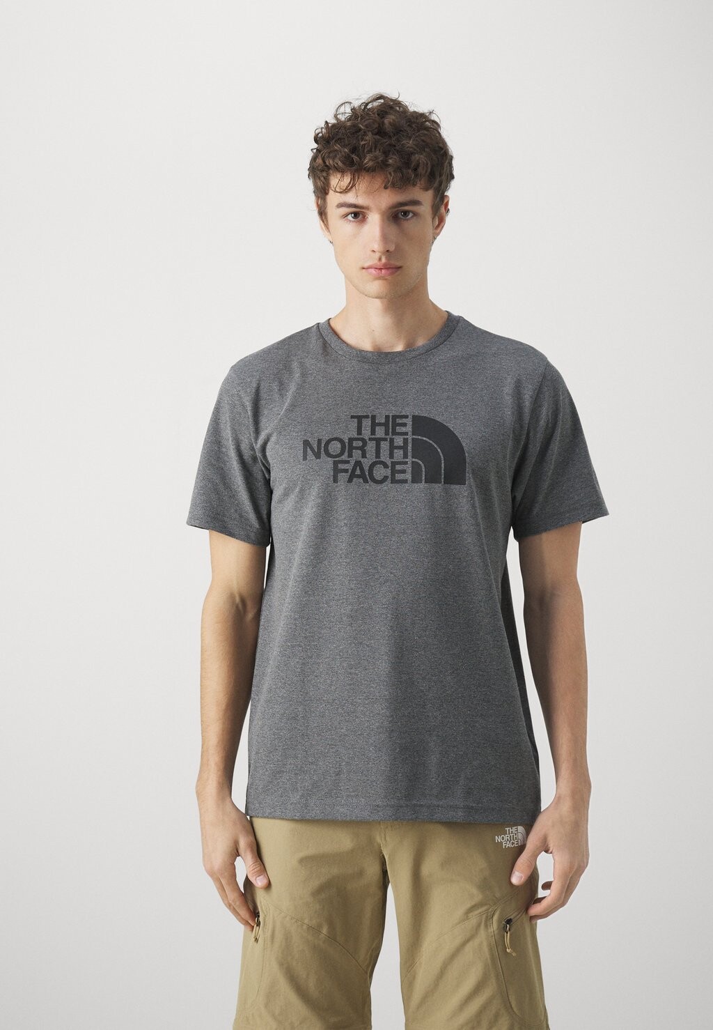

Футболка с принтом Easy The North Face, цвет medium grey heather
