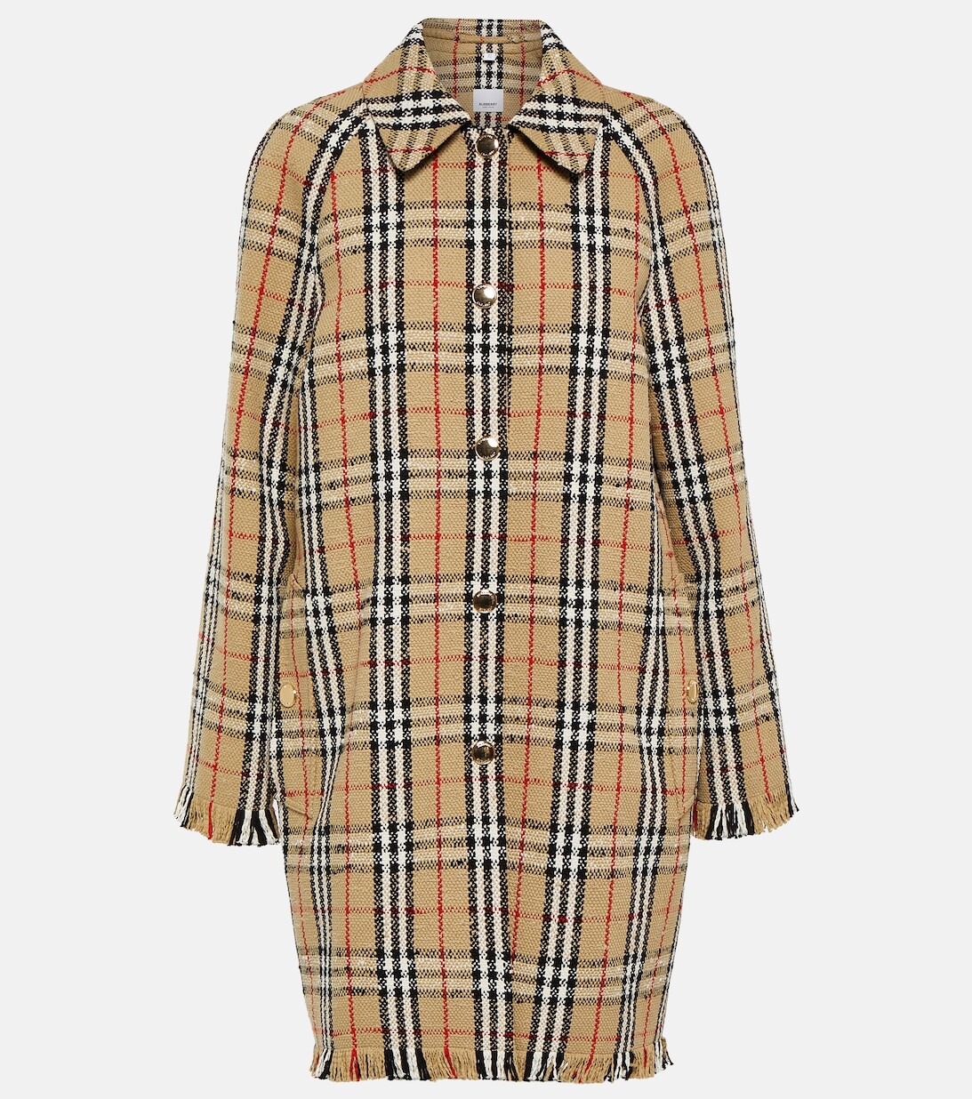 

Пальто Camden в винтажную клетку BURBERRY, разноцветный