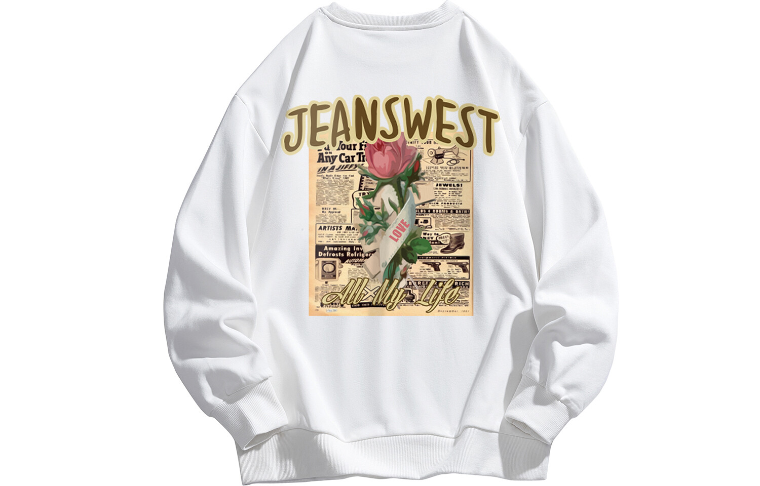 

Jeanswest Толстовка унисекс Jean West, Светло-зеленый [бархатная модель]