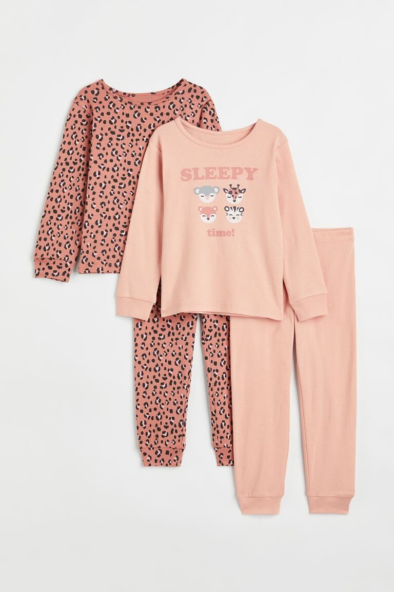 

2 пары трикотажных пижам H&M
