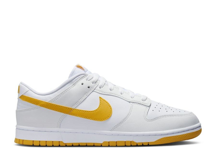 

Кроссовки Nike Dunk Low 'White University Gold', белый