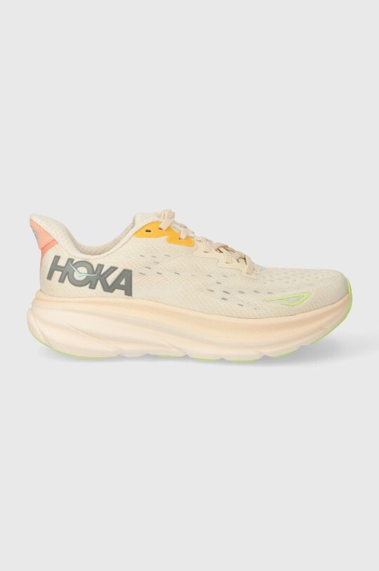 Кроссовки One One Clifton 9 Hoka, бежевый