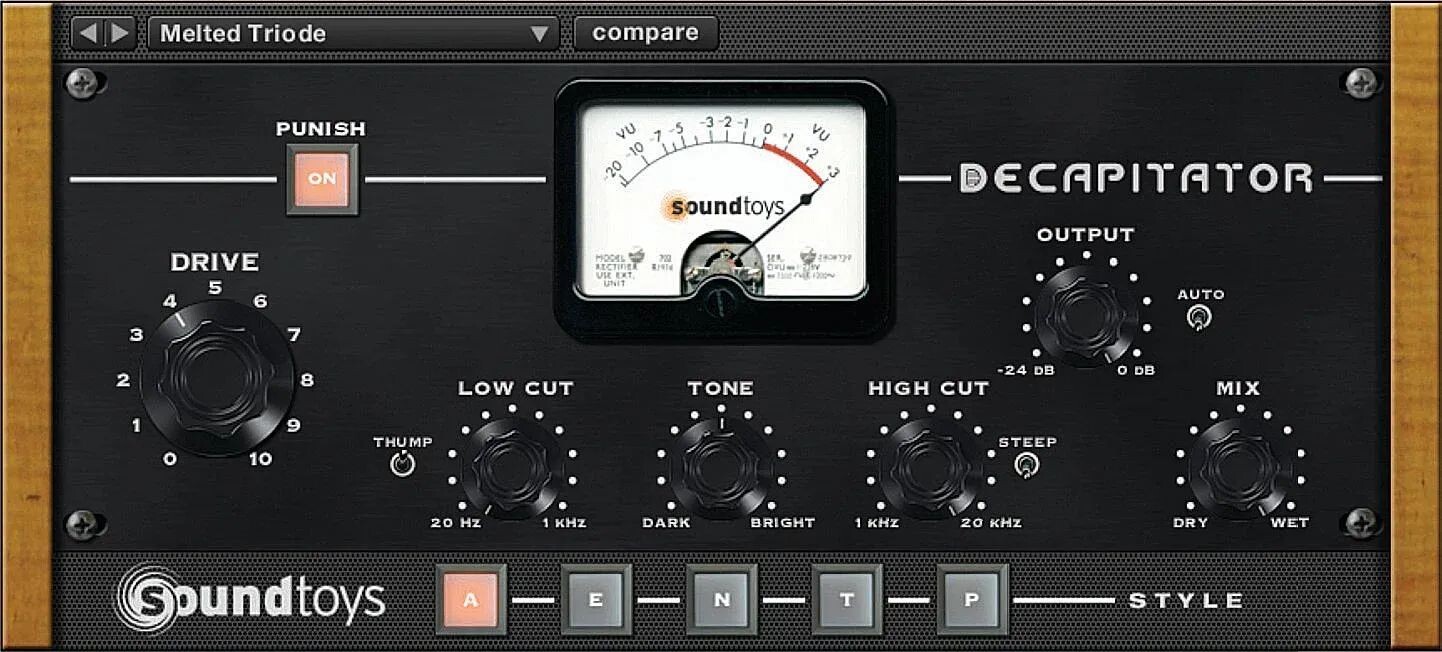 

Плагин Soundtoys Decapitator Analog Saturation