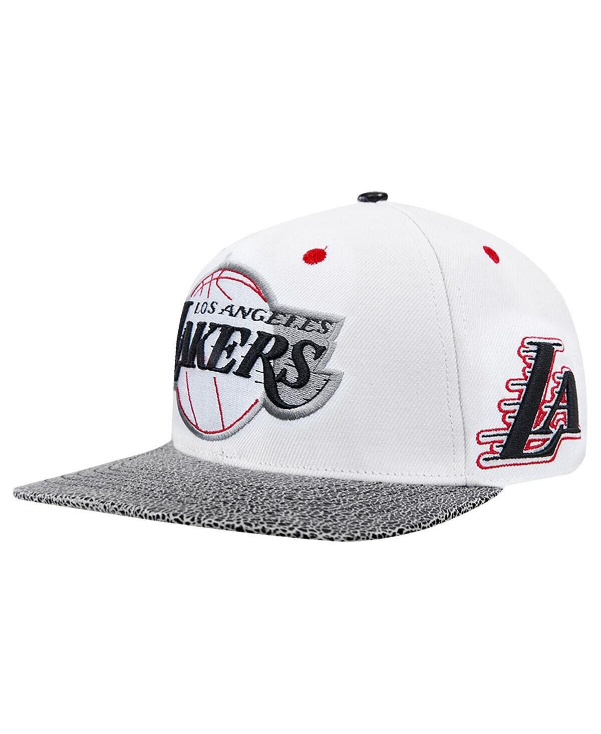 

Мужская белая кепка Los Angeles Lakers Hook Elephant Snapback Pro Standard