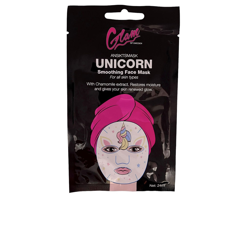 Маска для лица Unicorn smoothing face mask Glam of sweden, 24 мл маска питательная younicorn candy pops для лица
