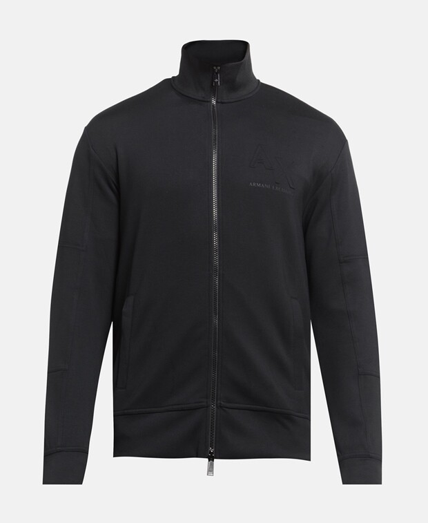 

Куртка на молнии Armani Exchange, черный