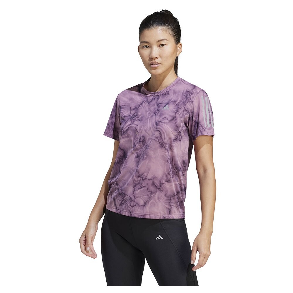 

Футболка adidas Otr Aop, фиолетовый
