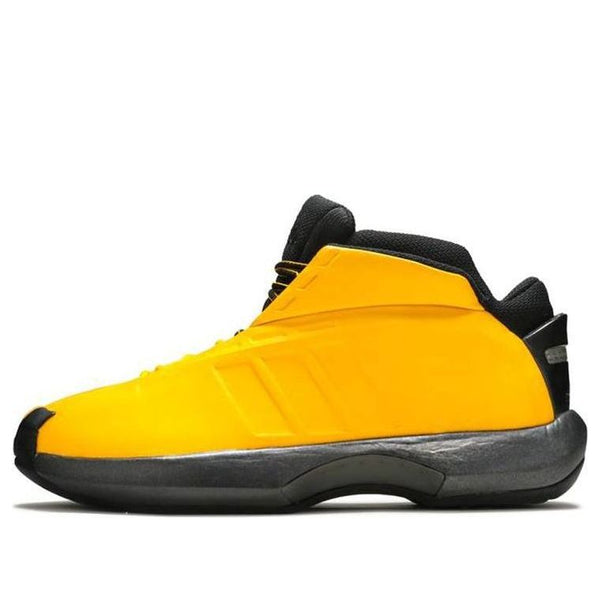 Кроссовки adidas The Kobe Wear-Resistant Non-Slip Retro Basketball Shoes Yellow Black, желтый