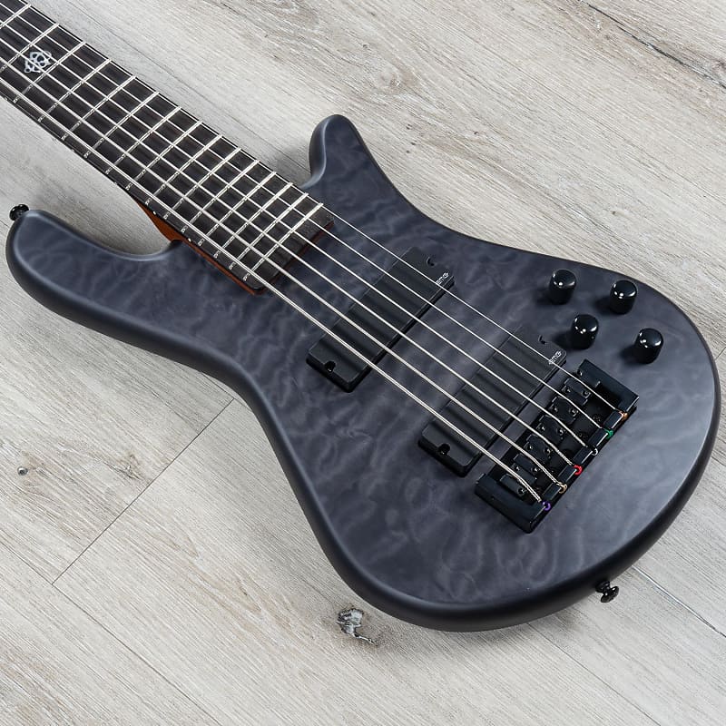 

Басс гитара Spector NS Pulse II 6 6-String Bass, Macassar Ebony Fretboard, Black Stain Matte