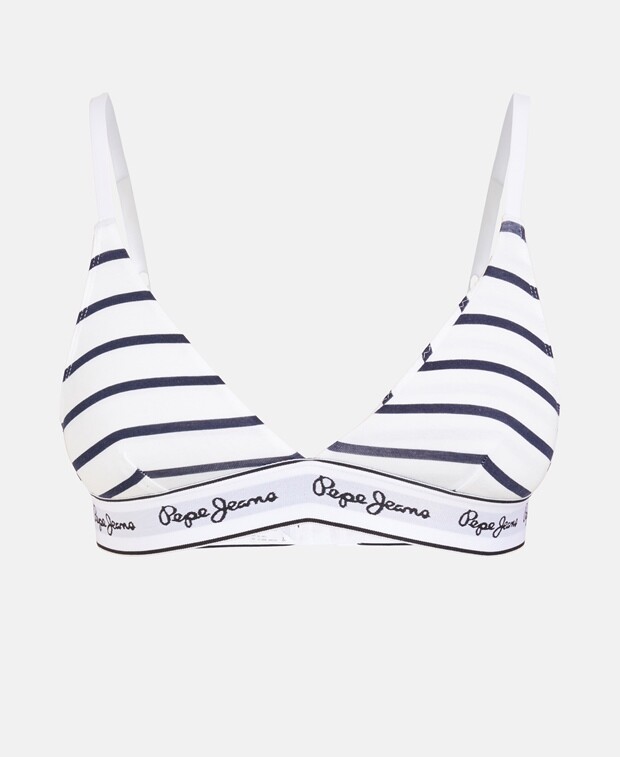 

Мягкий бюстгальтер Pepe Jeans, темно-синий