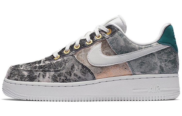 

Кожаные кроссовки Nike Air Force 1 Low металлик (W)