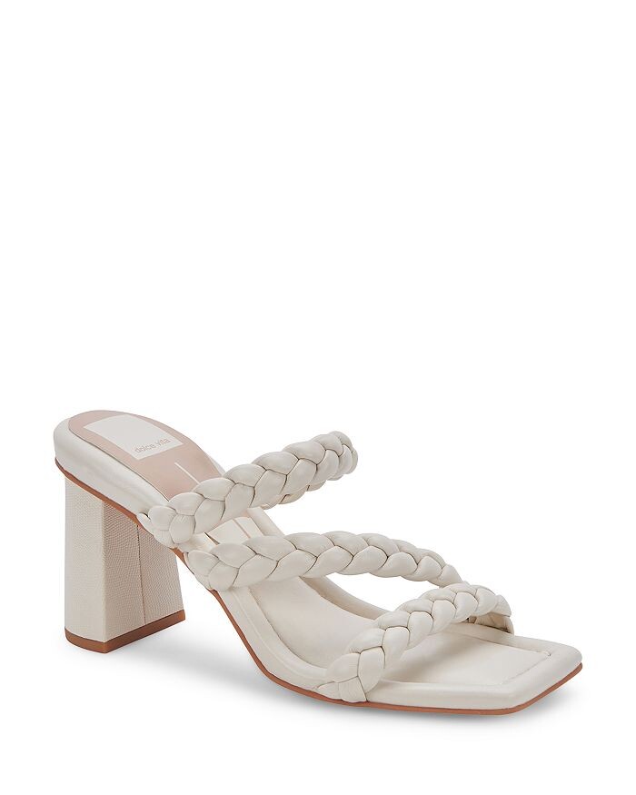 

Женские сандалии Pang Slip On с плетеными ремешками на высоком каблуке Dolce Vita
