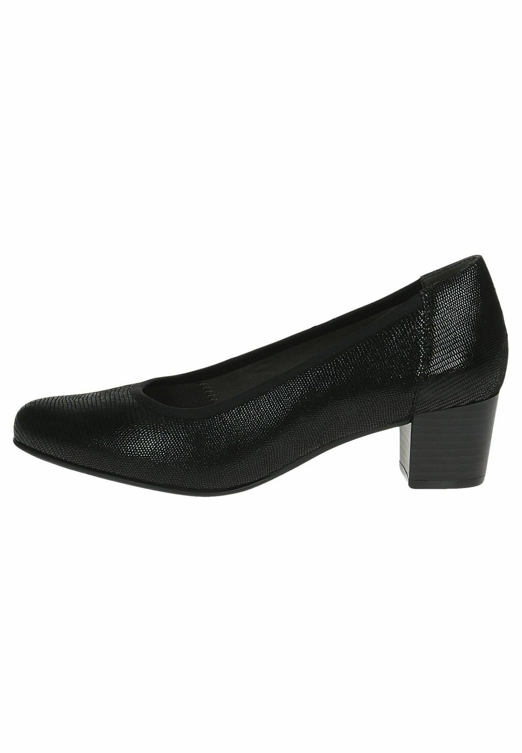 

Туфли Caprice, цвет black reptile