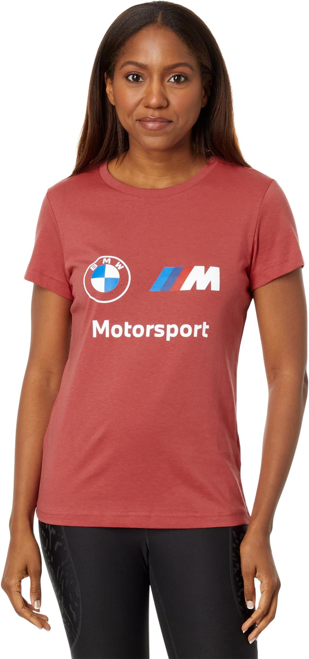 Футболка с логотипом BMW M Motorsport Essentials PUMA, цвет Astro Red