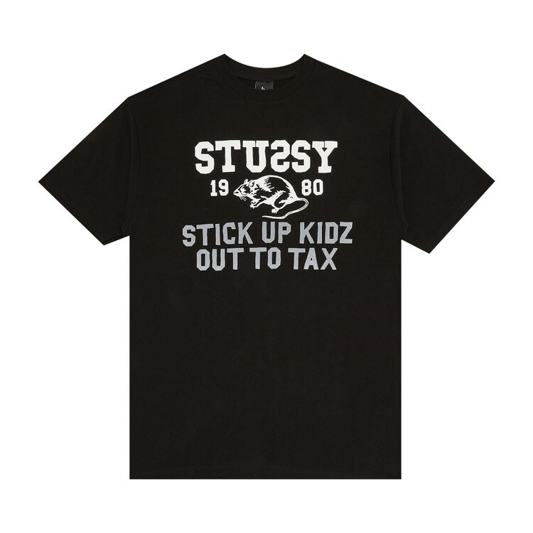 

Футболка Stussy Stick Up Kids 'Black', черный
