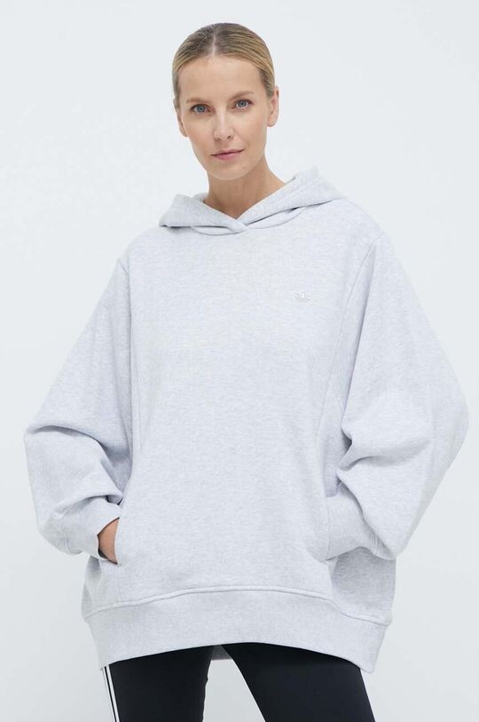 

Хлопковая толстовка adidas Originals, серый