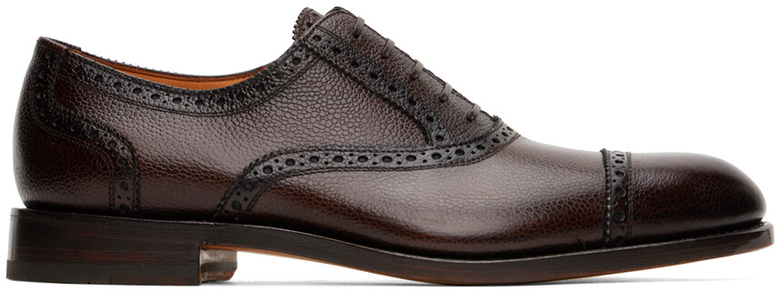 

Коричневые оксфорды Gianluigi Ferragamo, Коричневый