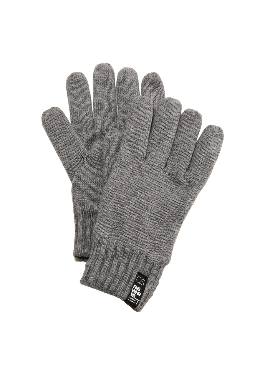 

Перчатки QS Full Finger Gloves, цвет mottled grey