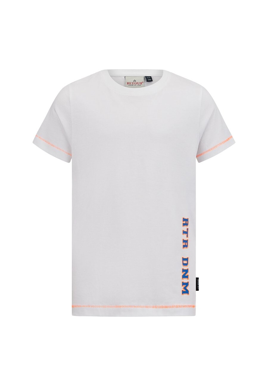 

Футболка с принтом ITALO Retour Jeans, цвет white