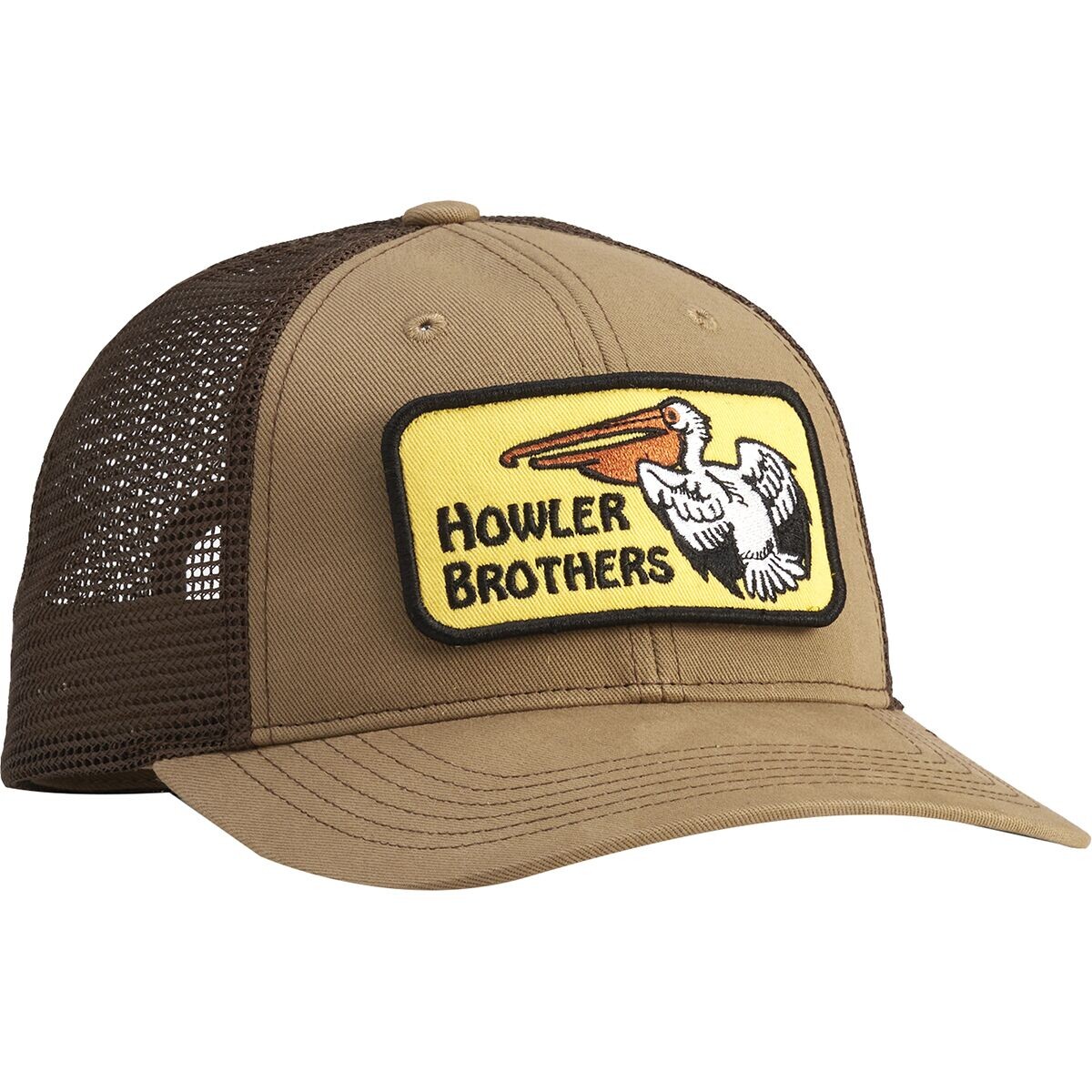

Стандартная шляпа со значком «пеликан» Howler Brothers, хаки