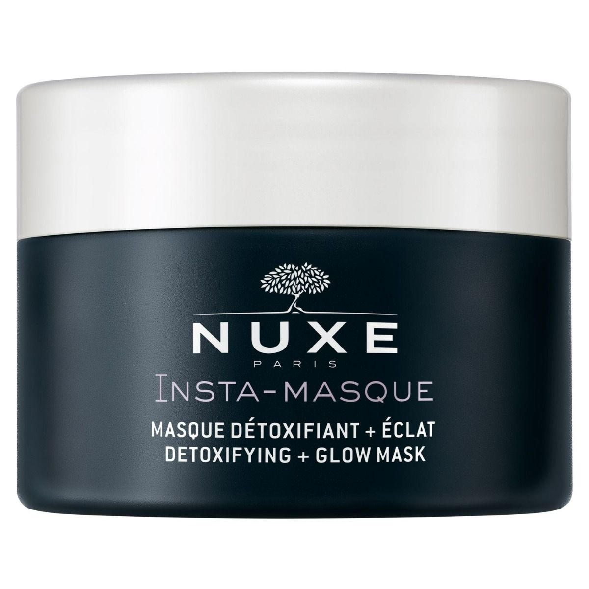 Nuxe Insta-Masque Détoxifiant + Eclat медицинская маска, 50 ml nuxe очищающая разглаживающая маска для лица masque purifiant lissant insta masque 50 мл nuxe insta masque