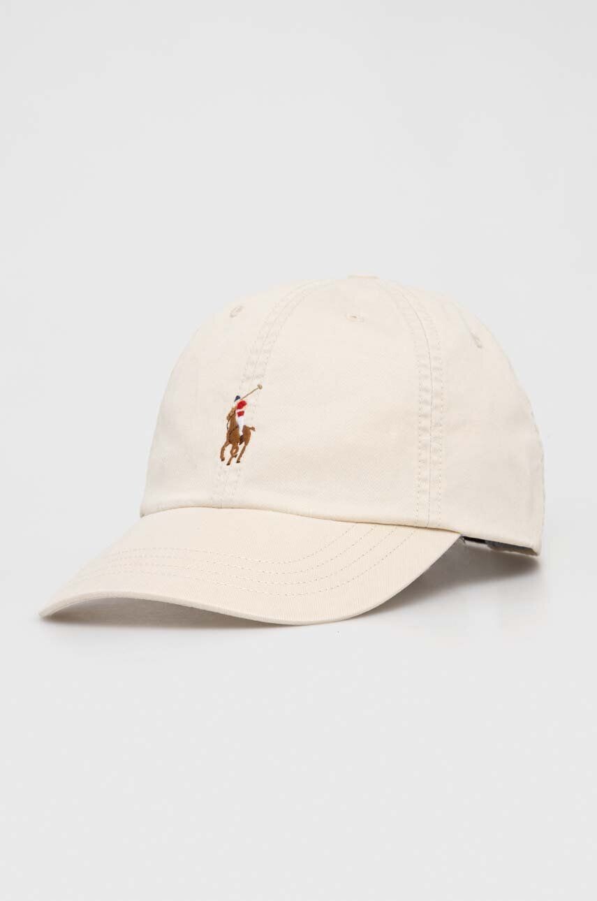 

Бейсбольная кепка Polo Ralph Lauren, бежевый
