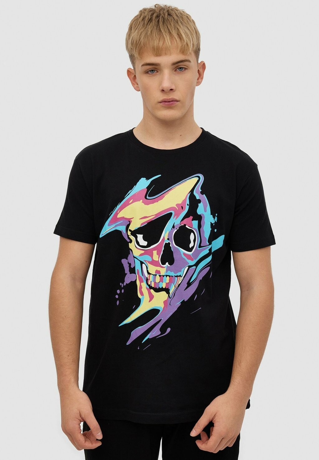 

Футболка с принтом CALAVERA INSIDE, черный
