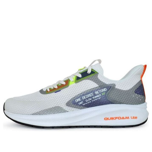 

Кроссовки 361 Degrees x QU!KFOAM Running Shoes 'White Purple', белый