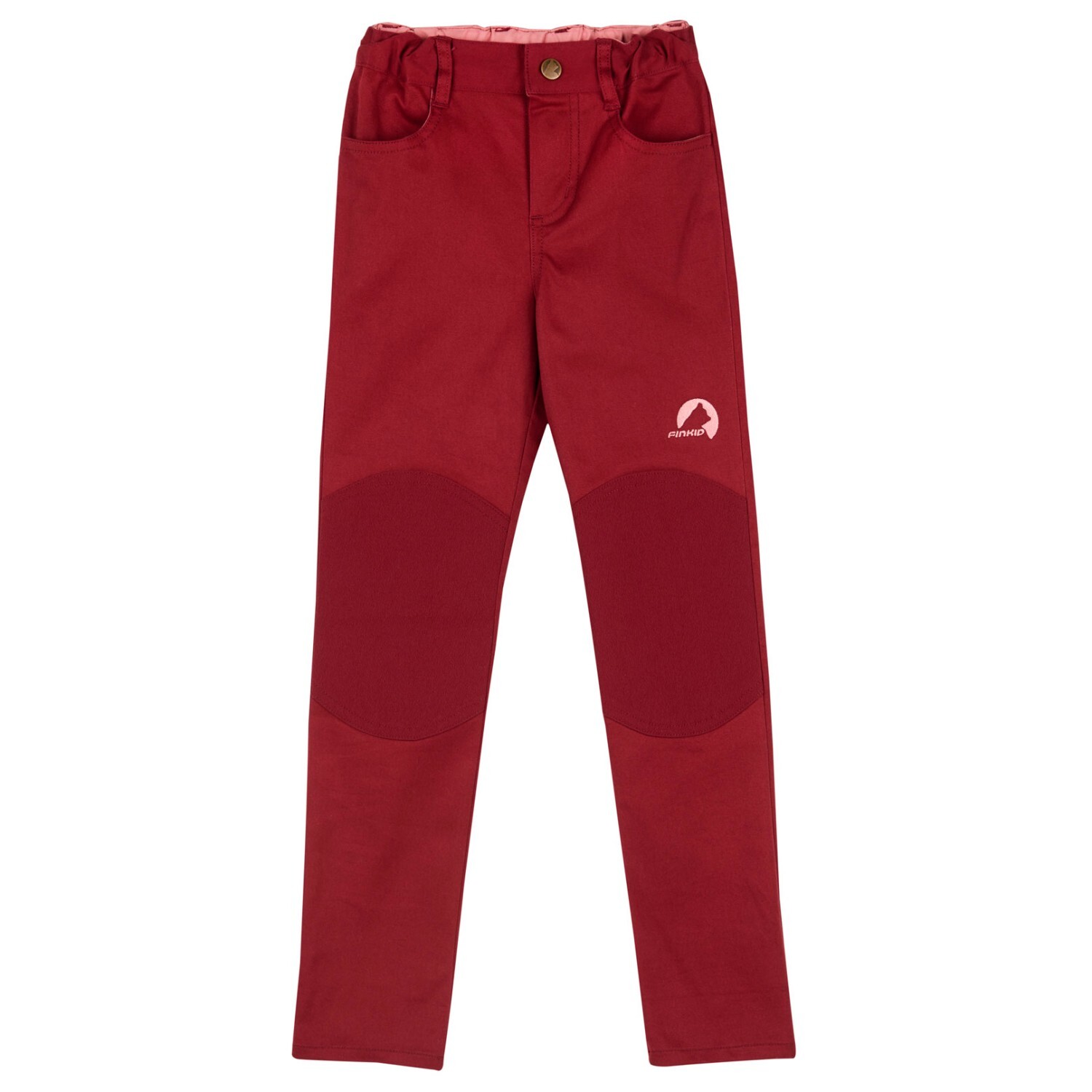 

Трекинговые брюки Finkid Kid's Kuulu Canvas, цвет Cranberry/Almond