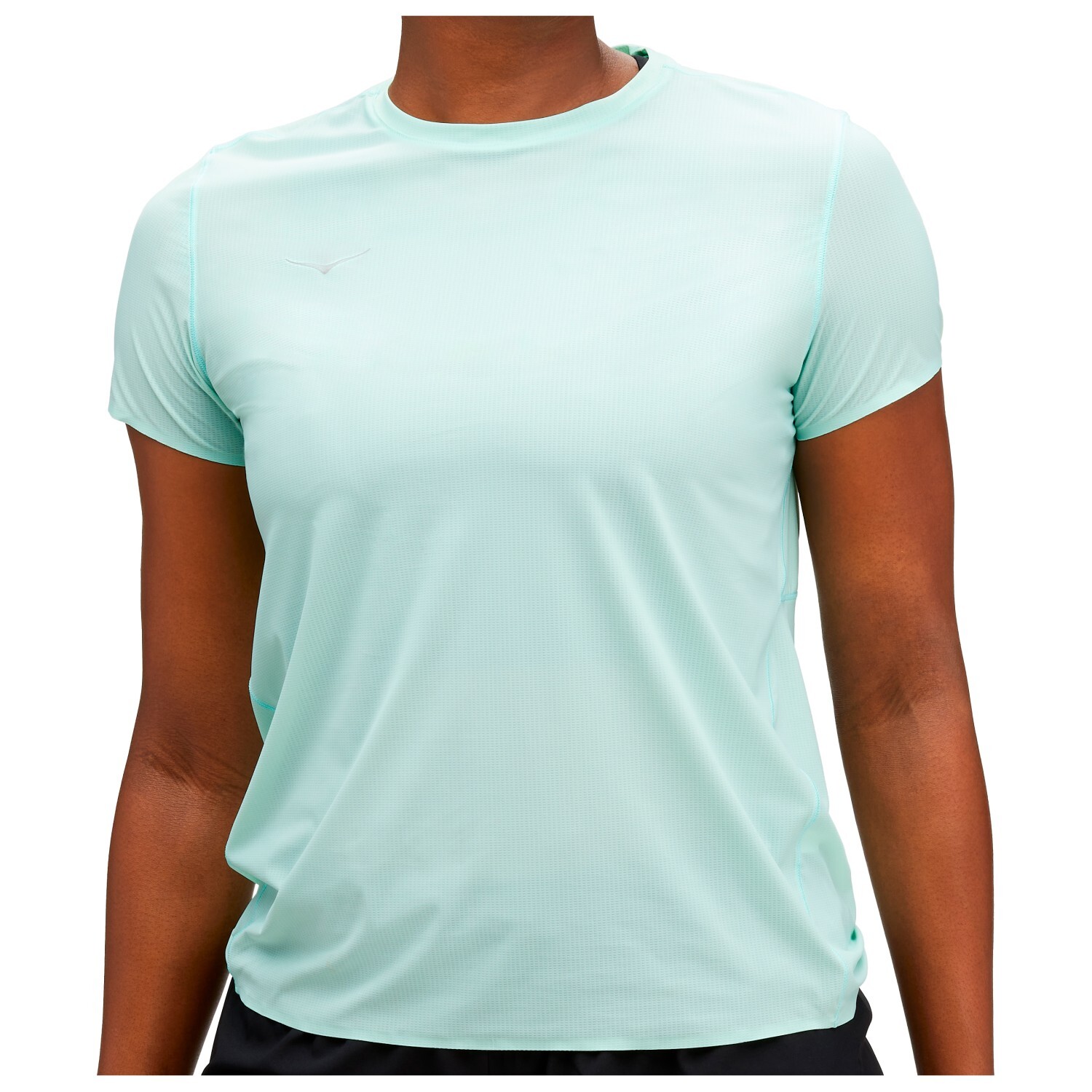 

Беговая рубашка Hoka Women's Performance Run Short Sleeve, цвет Cloudless