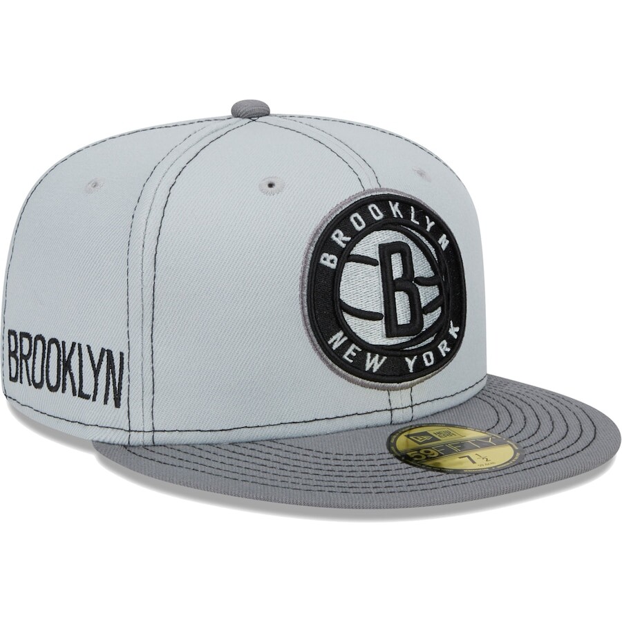

Бейсболка New Era Brooklyn Nets, серый
