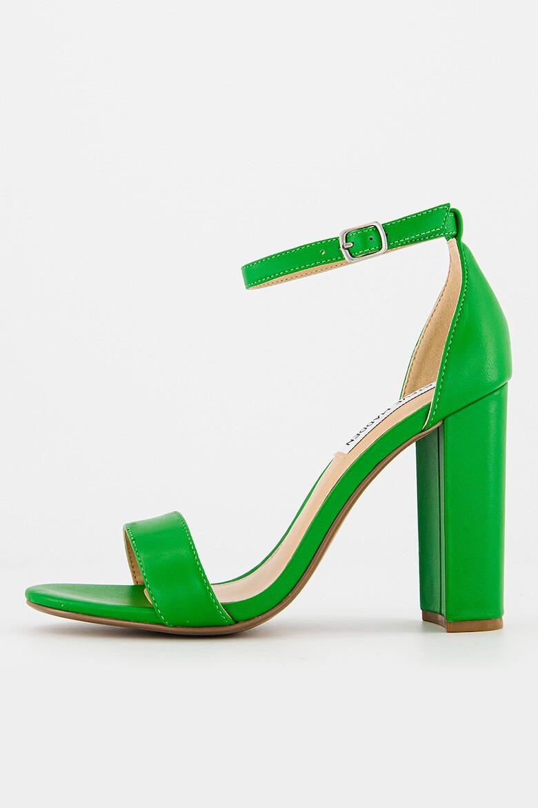 

Сандалии из экокожи на массивном каблуке Steve Madden, зеленый