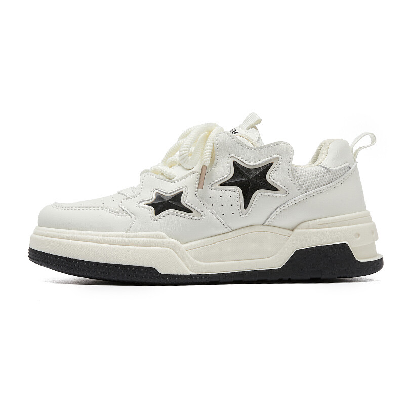 

Кроссовки SENMA Semir Skateboarding Shoes Women's Low-top, бежевый/черный