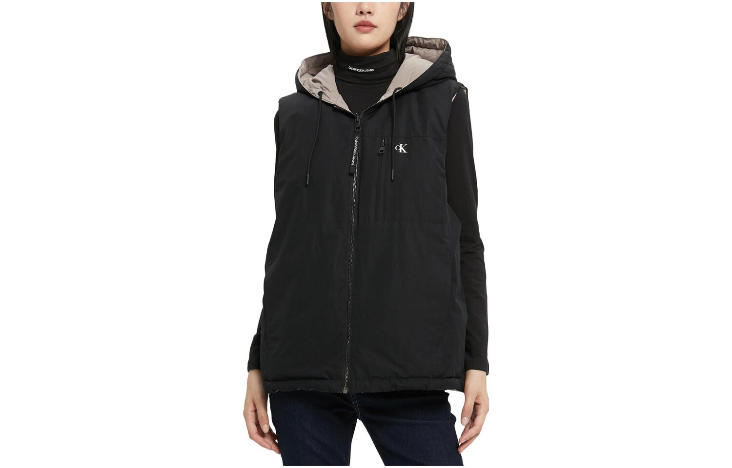 

Женский жилет Calvin Klein, цвет Black