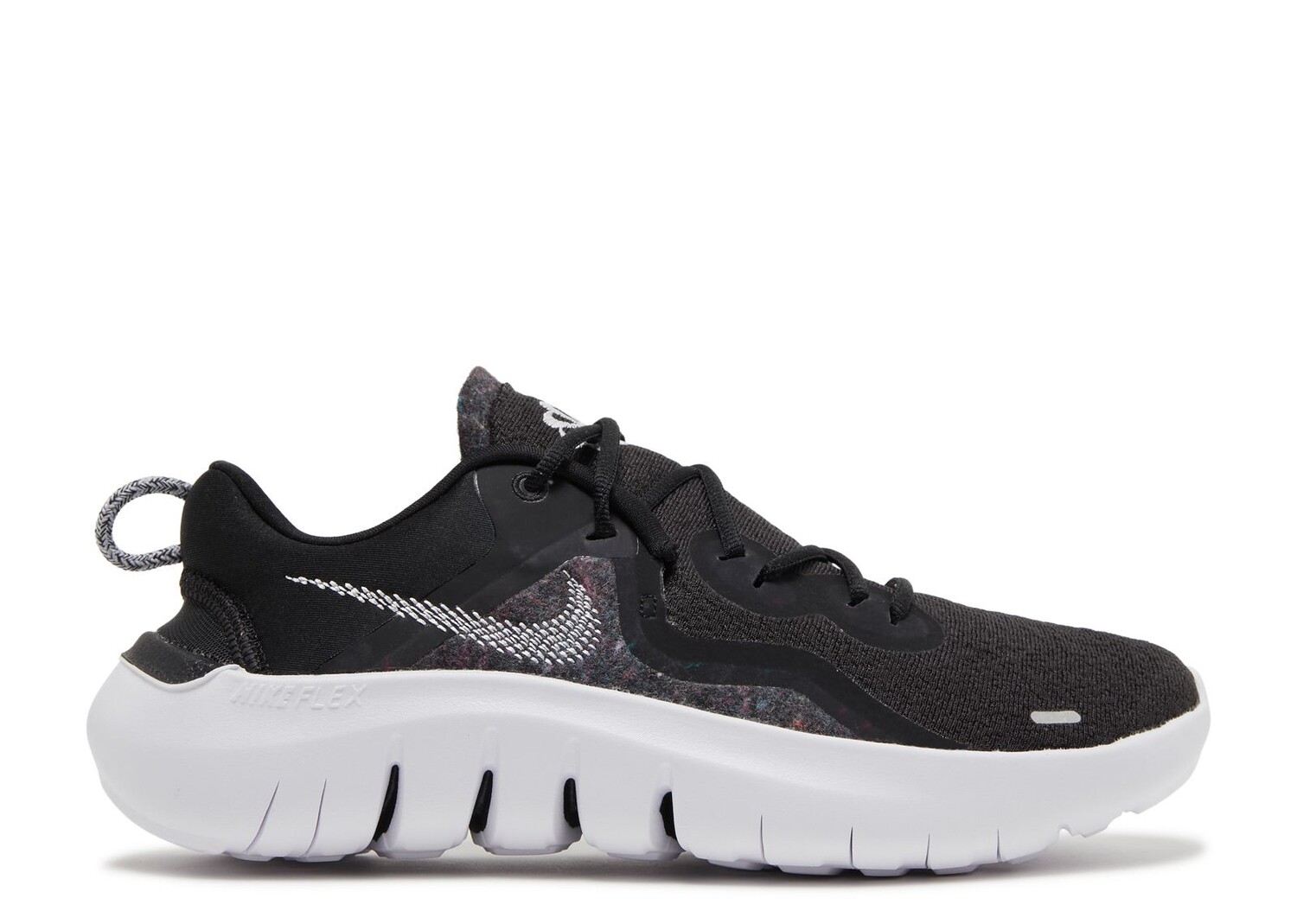 

Кроссовки Nike Wmns Flex Run 2021 'Black Dark Smoke Grey', черный
